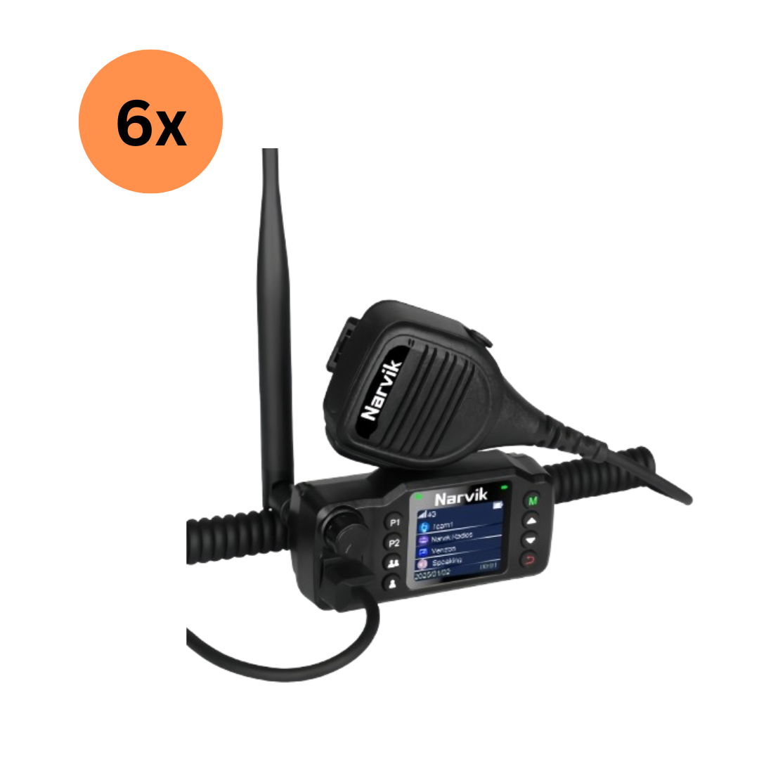 2 DashComm Narvik Radios Worldwide PTT Car Unit