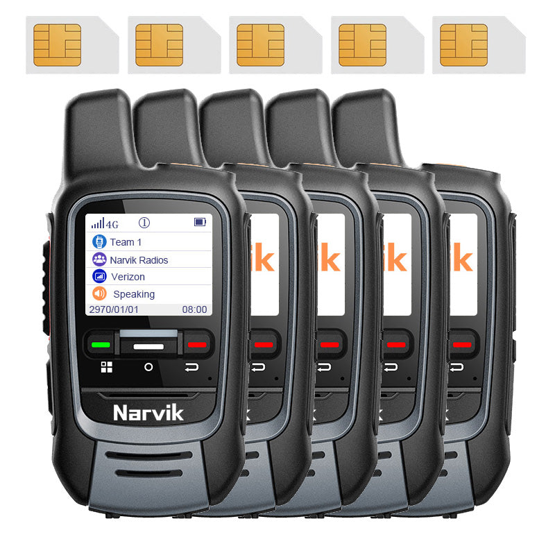 Raider Narvik Radios Worldwide PTT Walkie-Talkie