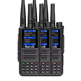 2 DuoLink Narvik Radios Dual Mode Worldwide Walkie Talkie + UHF Radio