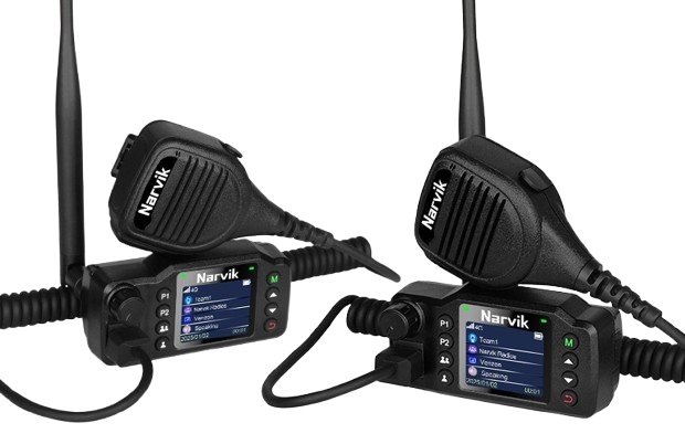 2 DashComm Narvik Radios Worldwide PTT Car Unit