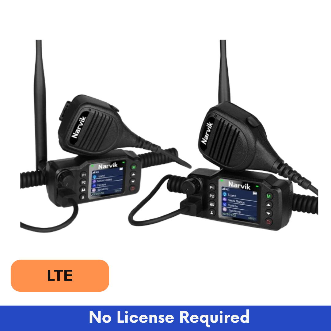 2 DashComm Narvik Radios Worldwide PTT Car Unit